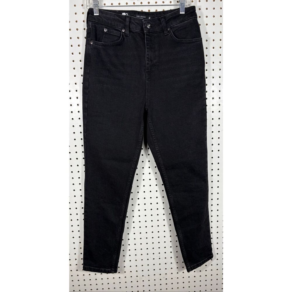 Ted Baker high rise slim 5 pocket denim jeans size 28